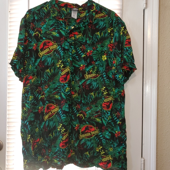 Jurassic Park Mens Shirt XL - Picture 1 of 8